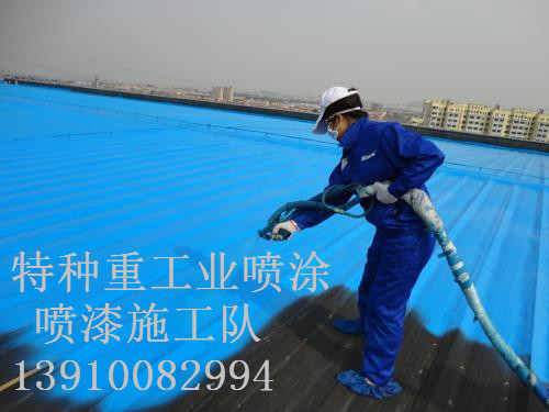 美溪包括彩钢瓦喷漆翻新（